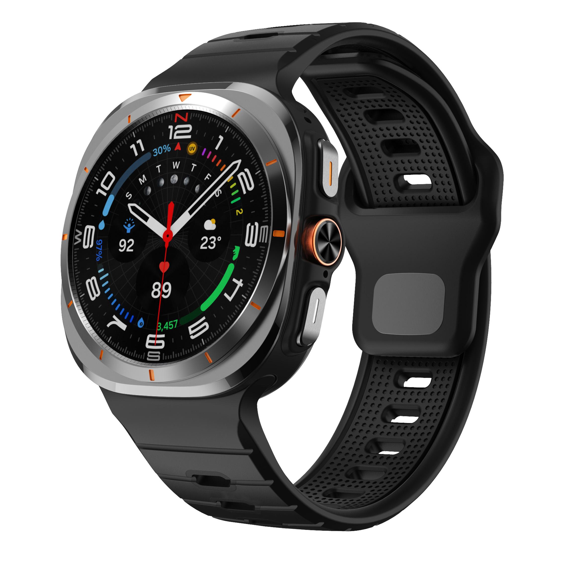 Sport Two Tone Watchband For Samsung Galaxy Watch Ultra 47mm Replacement Strap Wristband Bracelet For Galaxy Watch Silicone Band Galaxy Watch Ultra чорний
Sport Two Tone Watchband For Samsung Galaxy Watch Ultra 47mm Replacement Strap Wristband Bracelet For Galaxy Watch Silicone Band Galaxy Watch Ultra чорний