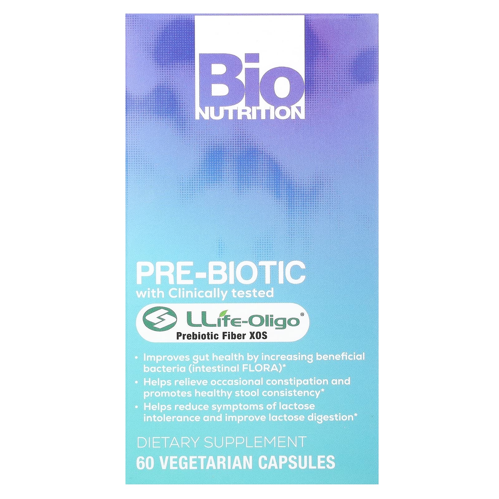 Bio Nutrition, Пребіотик, 60 вегетаріанських капсул
Bio Nutrition, Пребіотик, 60 вегетаріанських капсул