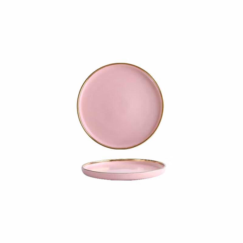Nordic Light Luxury Matte Gold-Rimmed Dessert Plate
Nordic Light Luxury Matte Gold-Rimmed Dessert Plate