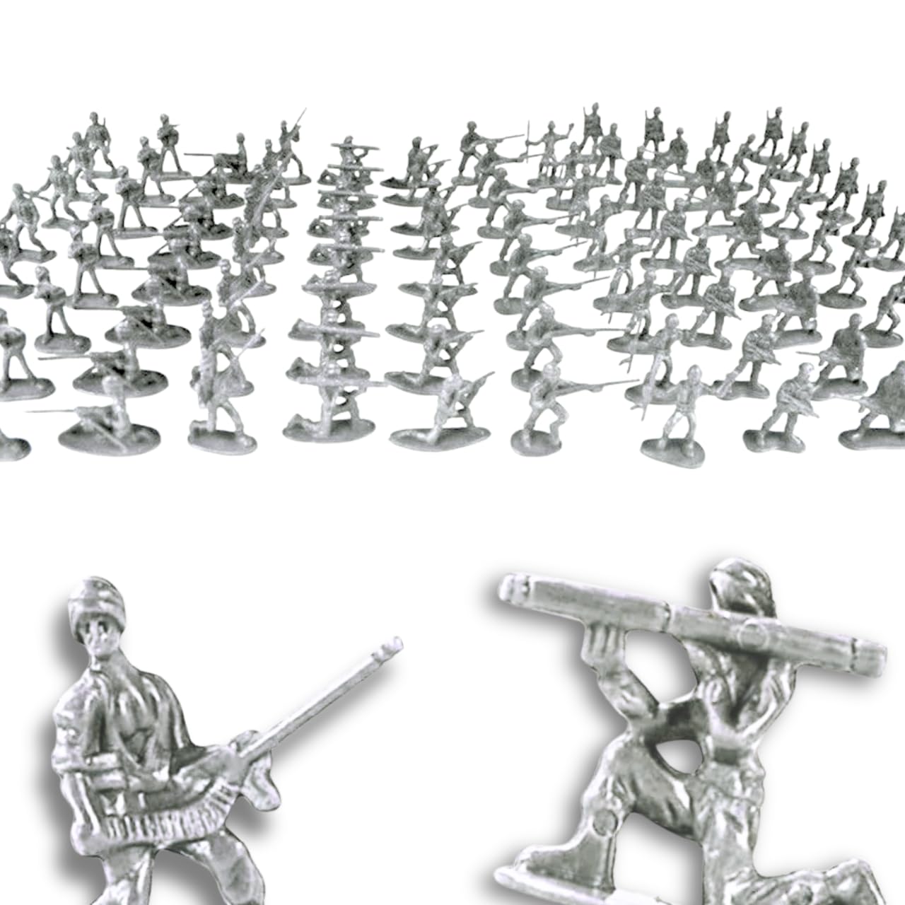 100 Военный Солдат Военный Разный Армейский Зеленый Армейские Игрушечные Солдатики Фигурки, Фигурки, Фигурки, Типы, Мужчины, Мужчины, Солдаты, Военный, (Серебряный)
100 Военный Солдат Военный Разный Армейский Зеленый Армейские Игрушечные Солдатики Фигурки, Фигурки, Фигурки, Типы, Мужчины, Мужчины, Солдаты, Военный, (Серебряный)