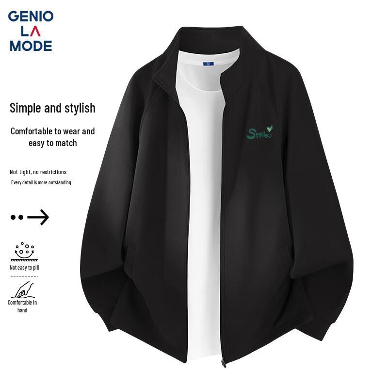 GENIOLAMODE Men s Stand-Up Collar Knit Jacket 3XL
GENIOLAMODE Men s Stand-Up Collar Knit Jacket 3XL