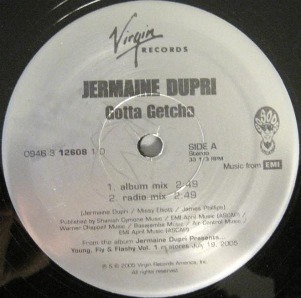 12inch Record JERMAINE DUPRI - Gotta Getcha 094631260810 Virgin 2005 US Rap & Hip-Hop/R&B Used
12inch Record JERMAINE DUPRI - Gotta Getcha 094631260810 Virgin 2005 US Rap & Hip-Hop/R&B Used