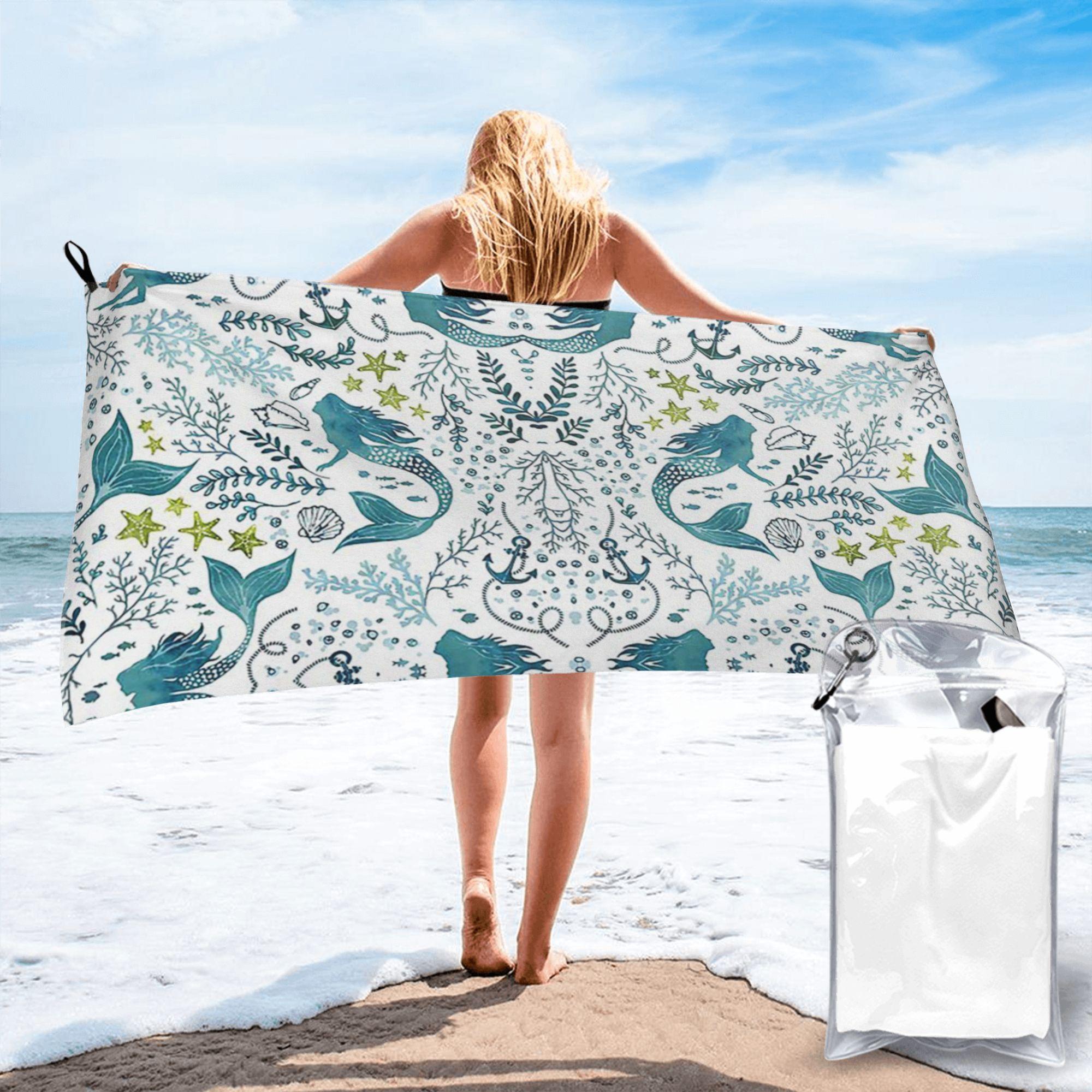 Mermaid ocean light Beach Towel Soft Microfiber Quick Dry Absorbent Quick Towels For Bath W40*H60(CM)
Mermaid ocean light Beach Towel Soft Microfiber Quick Dry Absorbent Quick Towels For Bath W40*H60(CM)