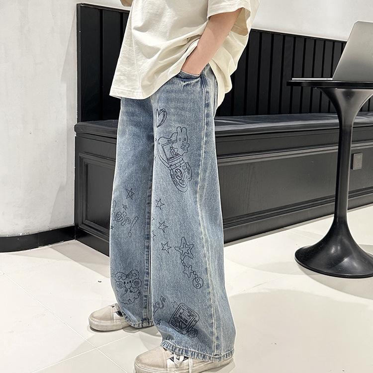 Girls Fashionable Loose Jeans - Spring/Autumn 2025 Collection for Big Kids 140 cm хакі
Girls Fashionable Loose Jeans - Spring/Autumn 2025 Collection for Big Kids 140 cm хакі