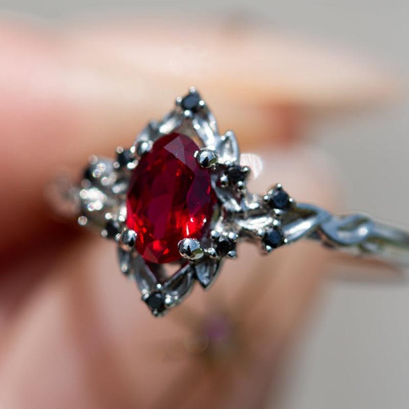 European and American new fashionable red zircon inlaid light luxury personalized women s ring 7&Silver Plated красный
European and American new fashionable red zircon inlaid light luxury personalized women s ring 7&Silver Plated красный