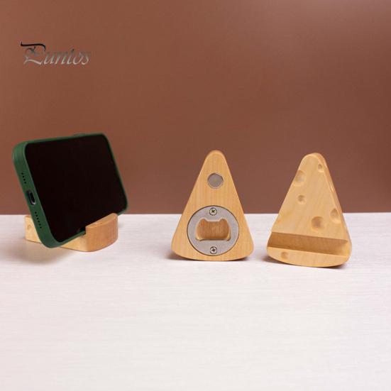 Деревянная открывалка для бутылок, держатель для телефона, милый сыр в форме, портативный магнитный многофункциональный инструмент для открытия крышки пива, настольная подставка для мобильного телефона 
Деревянная открывалка для бутылок, держатель для телефона, милый сыр в форме, портативный магнитный многофункциональный инструмент для открытия крышки пива, настольная подставка для мобильного телефона