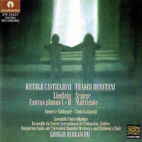 CD NICCOLÒ CASTIGLIONI, FRANCO DONATON - Liedlein / Cantus Planus I-Ii - Arp STR33437 Stradivarius 1996 Italy Classical Used
CD NICCOLÒ CASTIGLIONI, FRANCO DONATON - Liedlein / Cantus Planus I-Ii - Arp STR33437 Stradivarius 1996 Italy Classical Used
