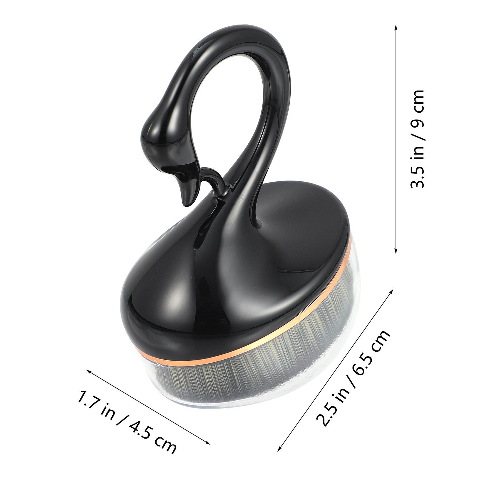 Skin Friendly Oval Foundation Brush for Seamless Base Makeup Liquid Concealer Powder Blending and Dust Protected Case чёрный
Skin Friendly Oval Foundation Brush for Seamless Base Makeup Liquid Concealer Powder Blending and Dust Protected Case чёрный