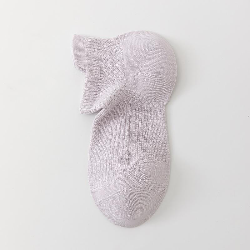 5pair Right-Angle Socks Women S Summer Mesh Thin Boat Socks Big Heel Ear Lift Boneless Integrated Short Socks Women S Solid Color Short Socks One size fits all світло-фіолетового кольору
5pair Right-Angle Socks Women S Summer Mesh Thin Boat Socks Big Heel Ear Lift Boneless Integrated Short Socks Women S Solid Color Short Socks One size fits all світло-фіолетового кольору