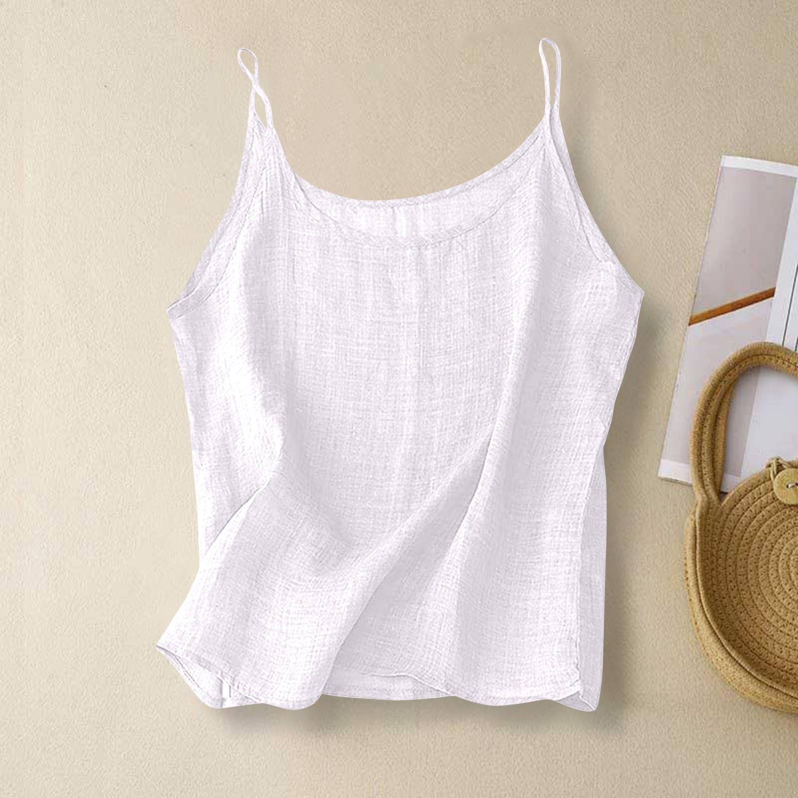 Женский топ-комбинезон без рукавов с основой из хлопка и льна M белый
Женский топ-комбинезон без рукавов с основой из хлопка и льна M белый