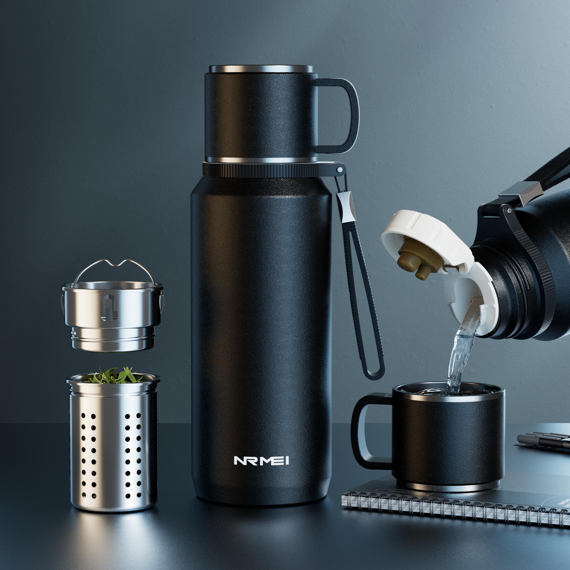 Double Wall Vacuum Flasks Stainless Steel Thermos Bottle for Tea and Coffee Large Capacity Insulated Water Bottle Thermos Cup 800ml белый
Double Wall Vacuum Flasks Stainless Steel Thermos Bottle for Tea and Coffee Large Capacity Insulated Water Bottle Thermos Cup 800ml белый