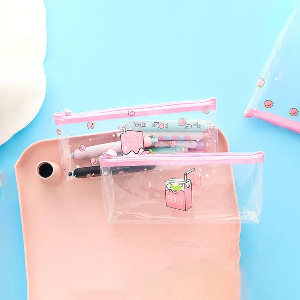 Large Capacity Pencil Case Waterproof Stationery Storage Bag Transparent Pencil Bag Student style 2
Large Capacity Pencil Case Waterproof Stationery Storage Bag Transparent Pencil Bag Student style 2