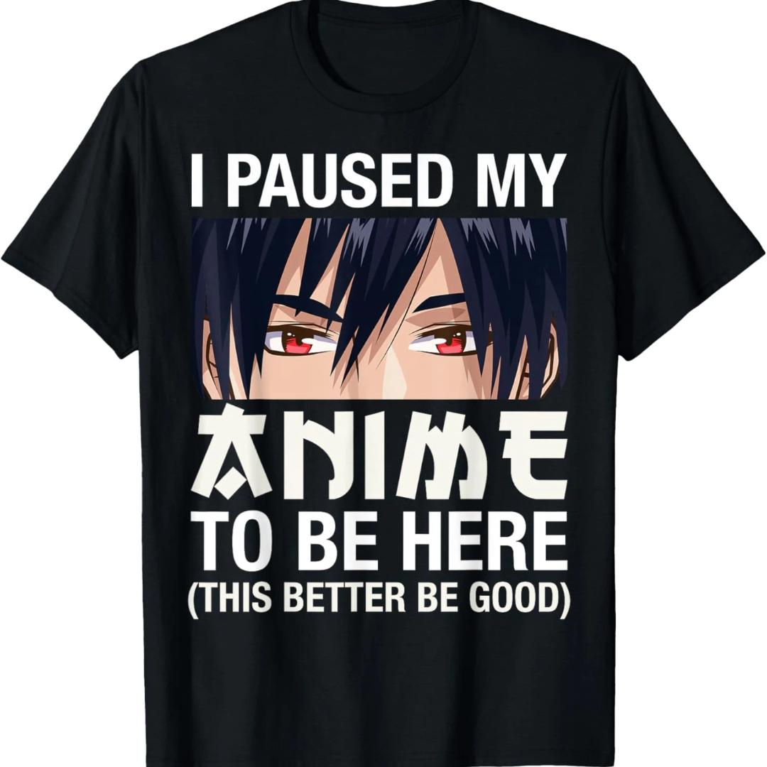 I Paused My Anime To Be Here Japan Kawaii Manga Anime T-Shirt Cotton Printed T Short Sleeve Oversized Graphic T Shirt Top - M... 5XL різнокольоровий
I Paused My Anime To Be Here Japan Kawaii Manga Anime T-Shirt Cotton Printed T Short Sleeve Oversized Graphic T Shirt Top - M... 5XL різнокольоровий