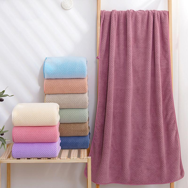 Large Towel Sheet Pineapple Grid Pattern Microfiber, Super Absorbent, Perfect for Autumn Decor, Halloween & Thanksgiving Gifts, Towels for Bathroom 70*140cm
Large Towel Sheet Pineapple Grid Pattern Microfiber, Super Absorbent, Perfect for Autumn Decor, Halloween & Thanksgiving Gifts, Towels for Bathroom 70*140cm