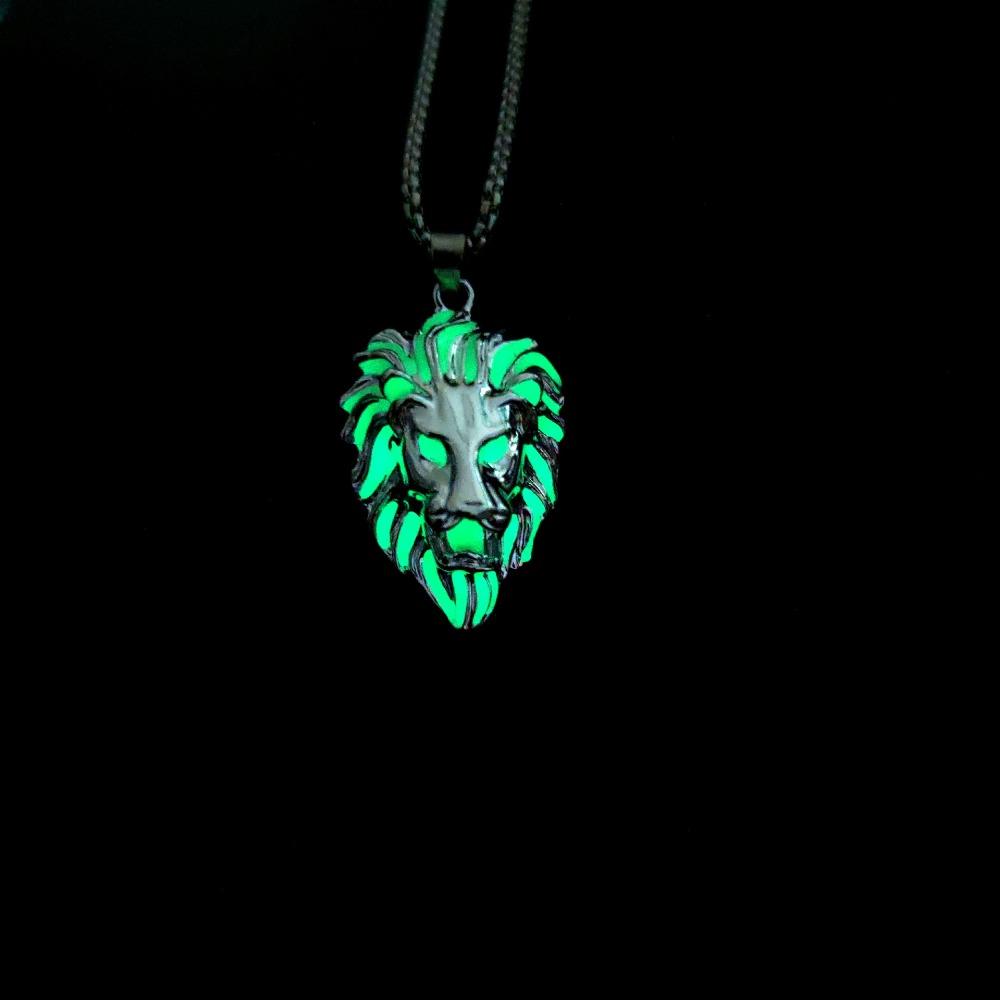 Lion Wolf Halloween Necklace Zinc Zinc Alloy Hip Hop Neck Chains Luminous Pendant Necklace Women Men lion green
Lion Wolf Halloween Necklace Zinc Zinc Alloy Hip Hop Neck Chains Luminous Pendant Necklace Women Men lion green