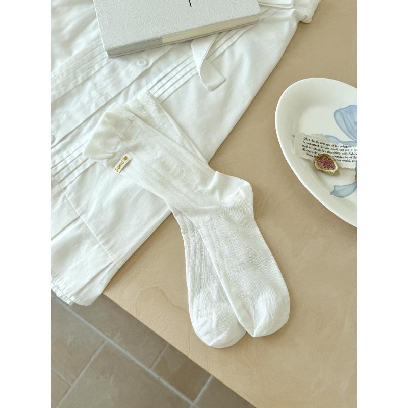Double-layered Socks for Women in Spring and Summer, with Mesh Fabric, Thin Style, with Brand Label and Mid-calf Hem. 1 pair білий
Double-layered Socks for Women in Spring and Summer, with Mesh Fabric, Thin Style, with Brand Label and Mid-calf Hem. 1 pair білий