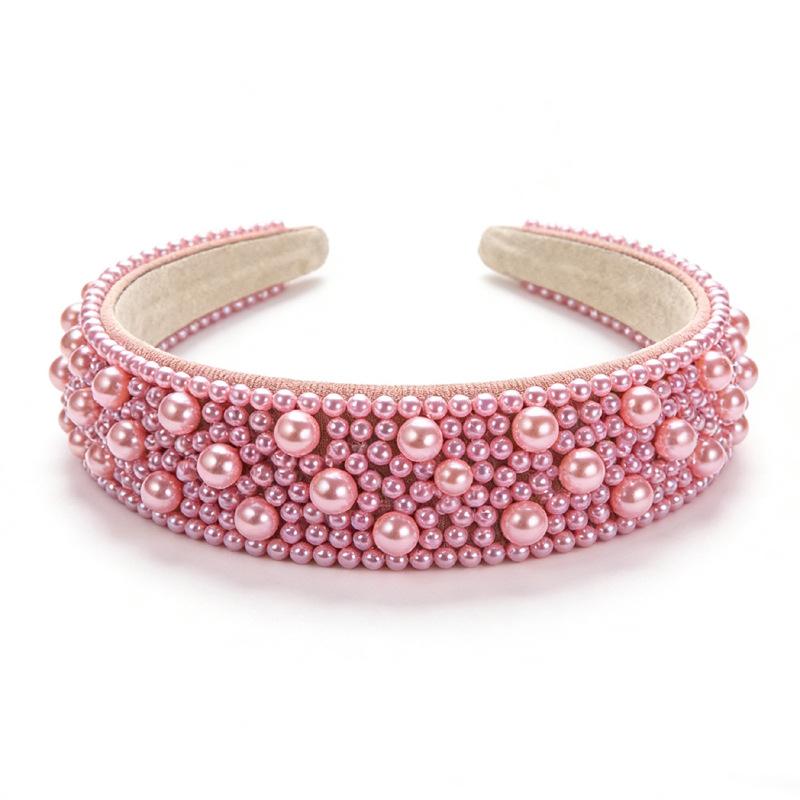 European and American Retro Wide-brimmed Headband Women s Velvet Fabric Pearl Headband Fresh and Sweet Small Fragrant Headdress 2026 рожевий
European and American Retro Wide-brimmed Headband Women s Velvet Fabric Pearl Headband Fresh and Sweet Small Fragrant Headdress 2026 рожевий
