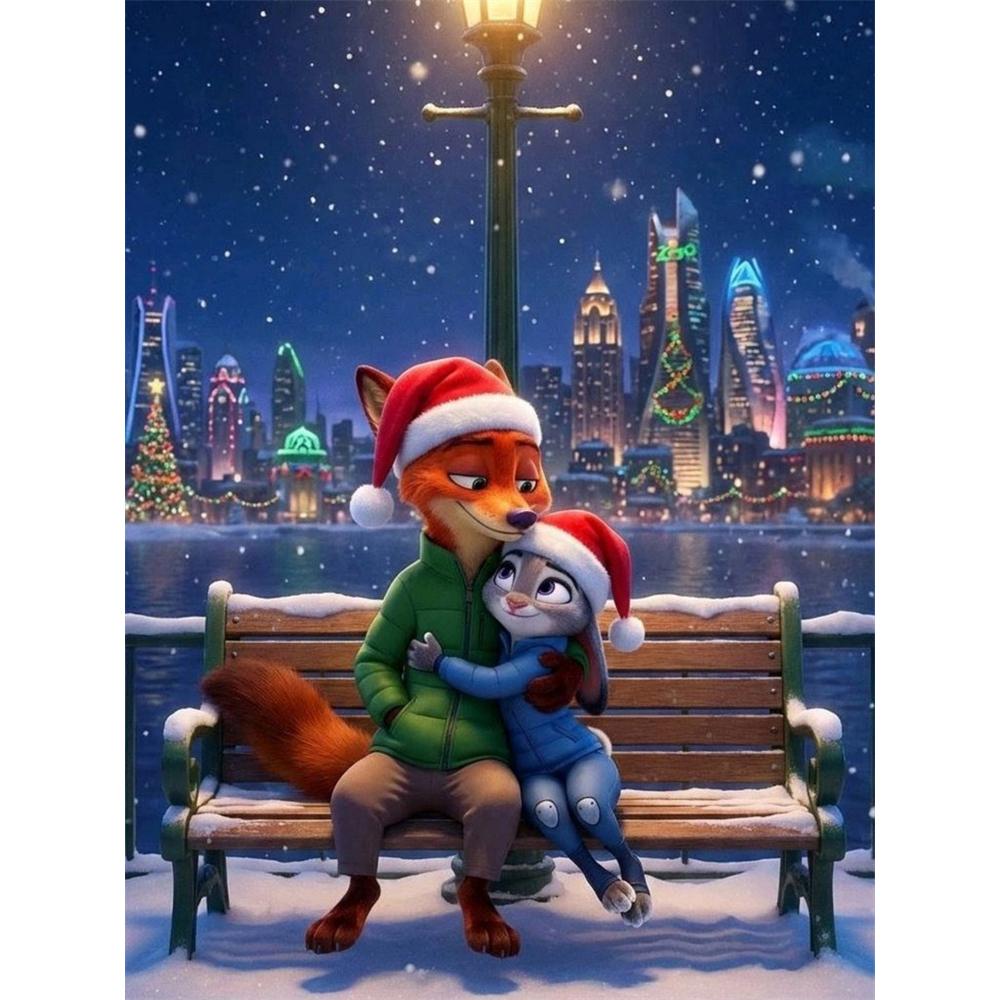 Disney Diamond Painting 5D Judy Nick Christmas Riverside Cartoon Movie Cross Stitch Embroidery Handmade Gift Home Decor Round 20x30cm
Disney Diamond Painting 5D Judy Nick Christmas Riverside Cartoon Movie Cross Stitch Embroidery Handmade Gift Home Decor Round 20x30cm