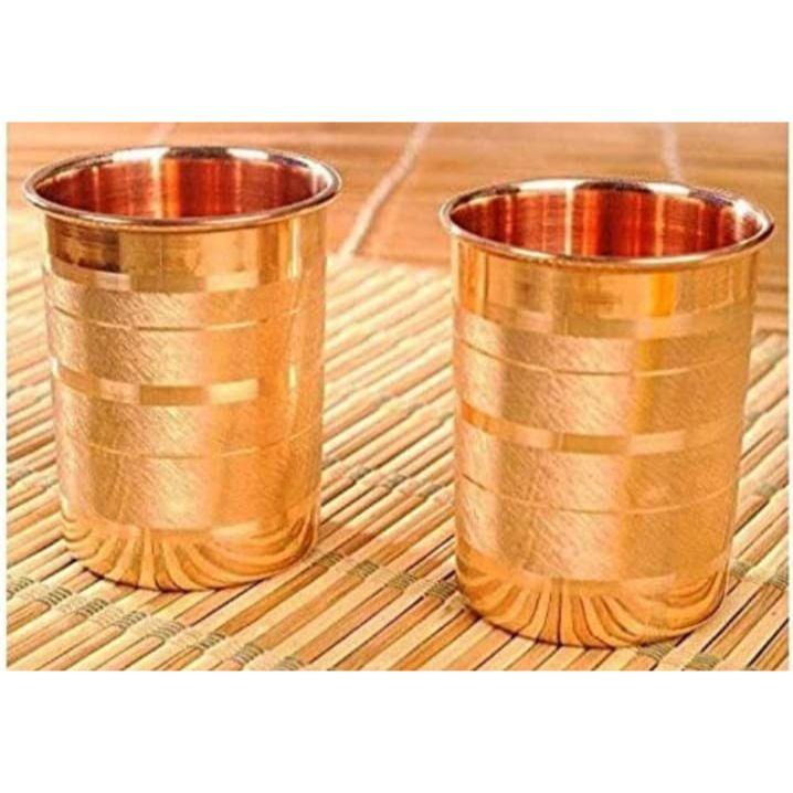 Набор медных стаканов Once Copper Pure из 2 штук | 350 мл Аюрведические стаканы для питья с крышкой | Традиционные медные чашки ручной работы для воды, сока, молока
Набор медных стаканов Once Copper Pure из 2 штук | 350 мл Аюрведические стаканы для питья с крышкой | Традиционные медные чашки ручной работы для воды, сока, молока