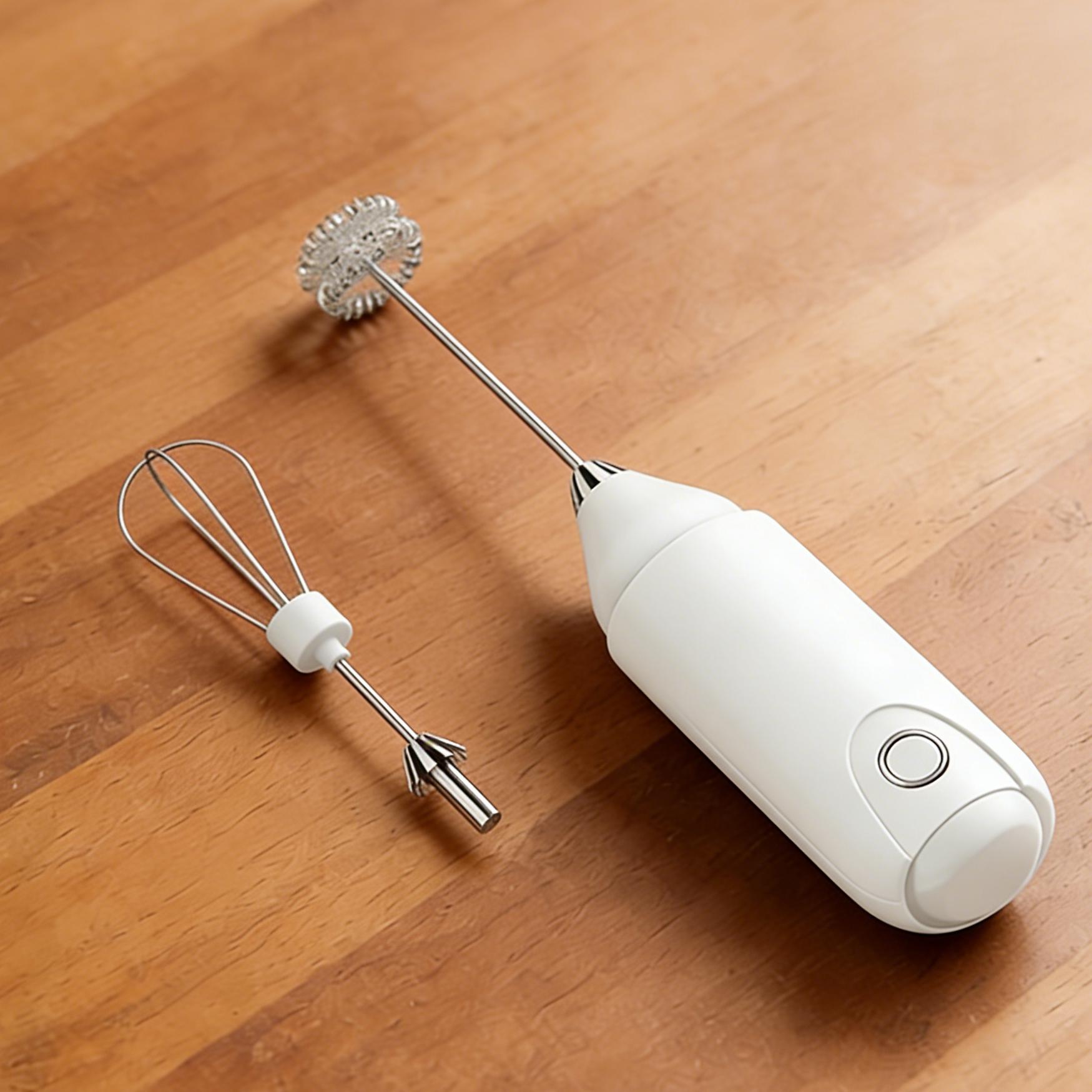1/2sets Handheld Electric Mixer with Egg Beater Set Portable Milk Foam Maker for Coffee Baking Travel Food Whisk Kitchen Tool
1/2sets Handheld Electric Mixer with Egg Beater Set Portable Milk Foam Maker for Coffee Baking Travel Food Whisk Kitchen Tool