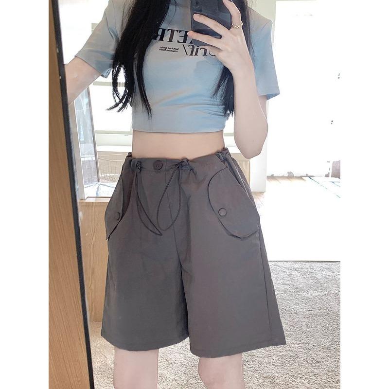 Новые летние шорты для работы в стиле хай-стрит для женщин, тонкие, универсальные, с высокой посадкой, повседневные, широкие, спортивные, длиной до колена 4XL
Новые летние шорты для работы в стиле хай-стрит для женщин, тонкие, универсальные, с высокой посадкой, повседневные, широкие, спортивные, длиной до колена 4XL