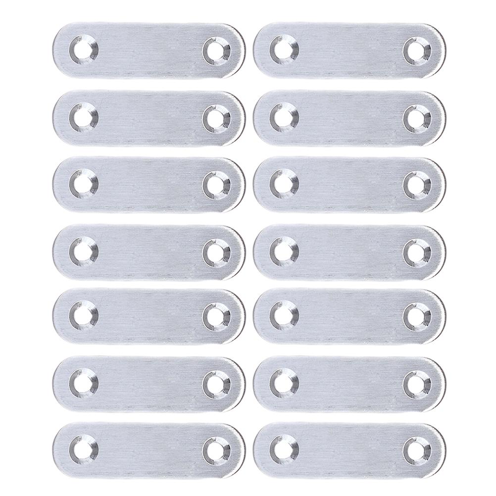 20 Pack Steel Brackets 4 Hole Flat Repair Plates Heavy Duty Mending Hardware for Wood or Metal Fixing
20 Pack Steel Brackets 4 Hole Flat Repair Plates Heavy Duty Mending Hardware for Wood or Metal Fixing