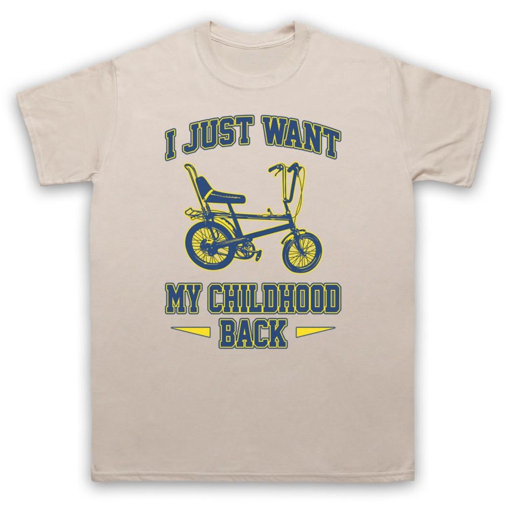 Chopper Bike I Just Want My Childhood Back Retro Cycle Mens And Womens T-Shirt XL
Chopper Bike I Just Want My Childhood Back Retro Cycle Mens And Womens T-Shirt XL