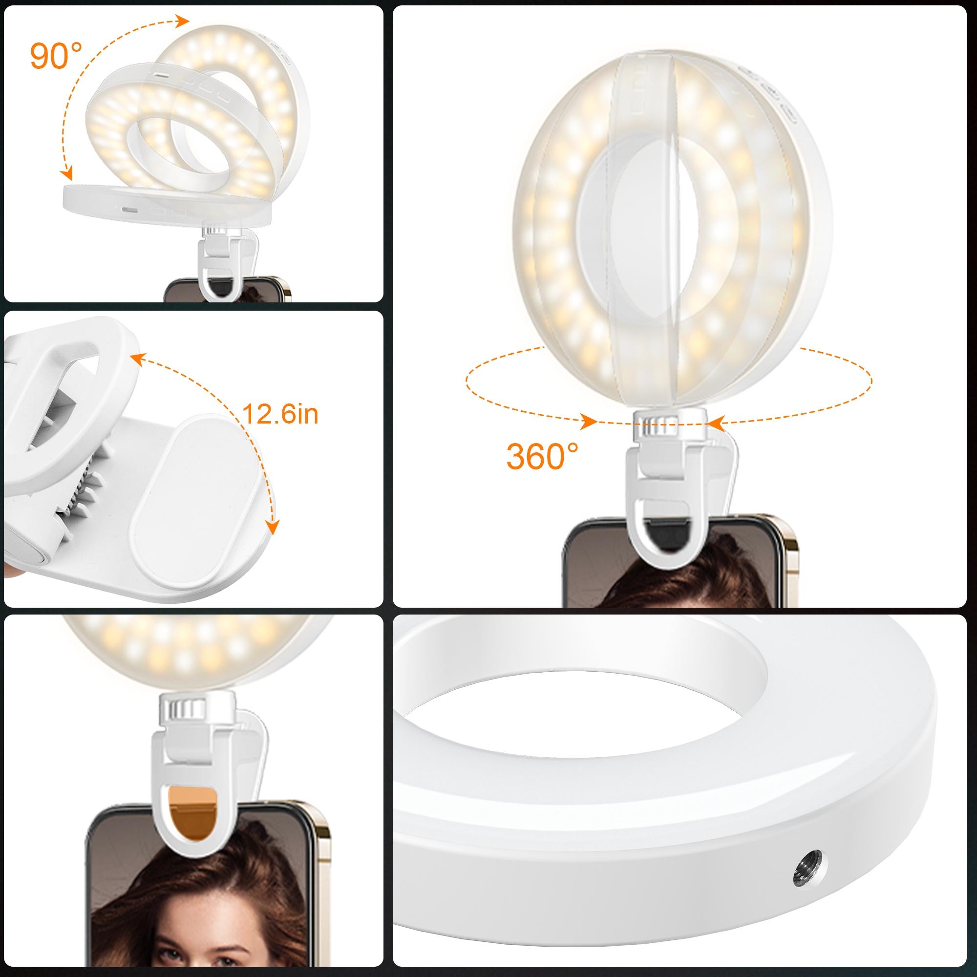 XJ57 Portable Live Streaming Phone Laptop LED Fill Light Video Conference Ring Light Type A
XJ57 Portable Live Streaming Phone Laptop LED Fill Light Video Conference Ring Light Type A