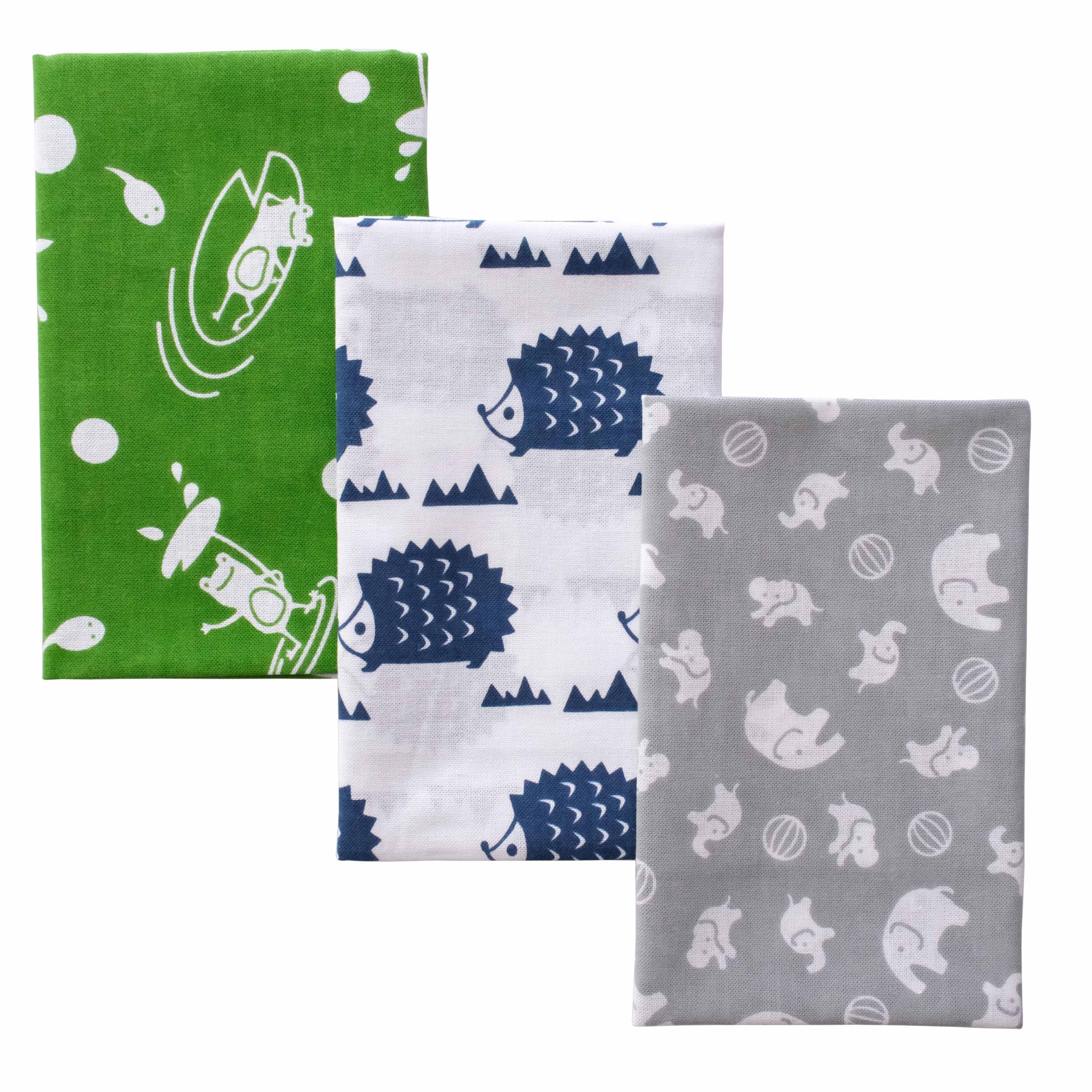 Cute Tenugui Hand Towel Made in Japanese Animal Cotton C-RAYS Set, Japan, Style, Patterns, 100% (Frog, Hedgehog, Elephant)
Cute Tenugui Hand Towel Made in Japanese Animal Cotton C-RAYS Set, Japan, Style, Patterns, 100% (Frog, Hedgehog, Elephant)