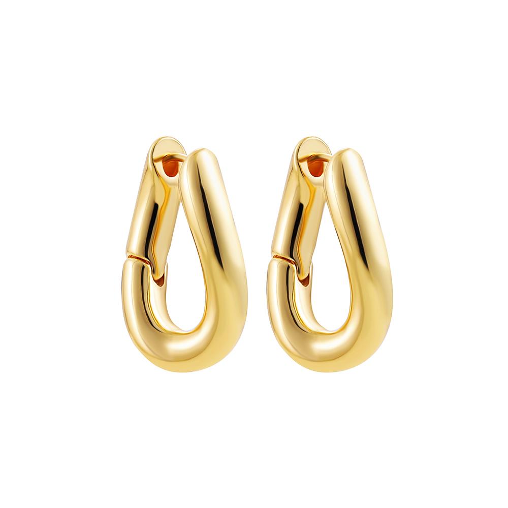 Punk U Shape Chunky Twist Hoop Earrings for Women New Design Copper Metal Ear Buckle Huggies Creative Zircon Party Gift золотой
Punk U Shape Chunky Twist Hoop Earrings for Women New Design Copper Metal Ear Buckle Huggies Creative Zircon Party Gift золотой