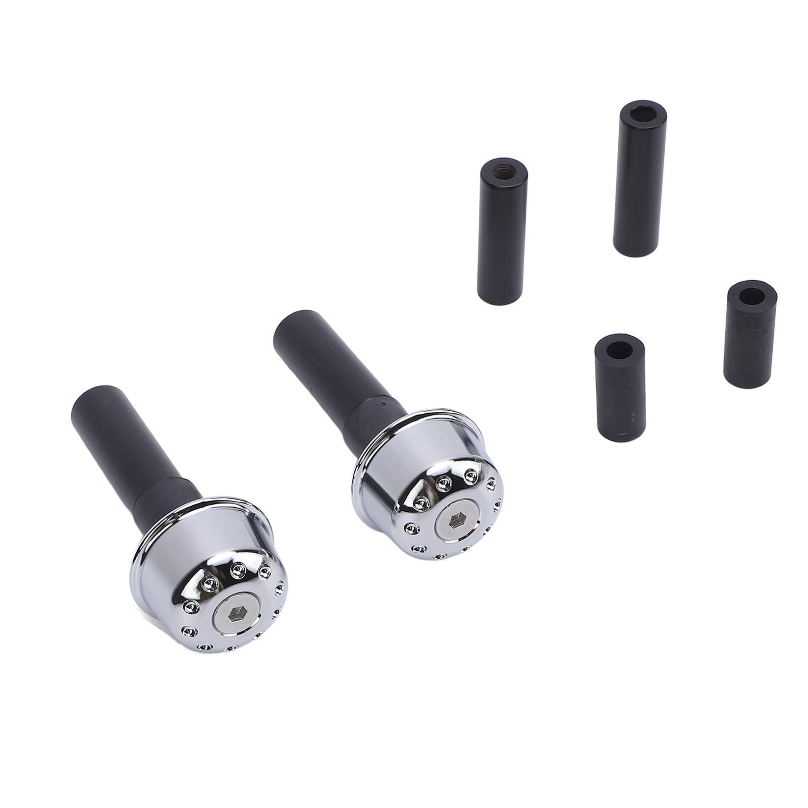 Pair of Motorcycle Handlebar End M6 Screw Hole Aluminium Alloy Handle Bar End Plug for 13 To 20mm Inner Diameter Handleba
Pair of Motorcycle Handlebar End M6 Screw Hole Aluminium Alloy Handle Bar End Plug for 13 To 20mm Inner Diameter Handleba