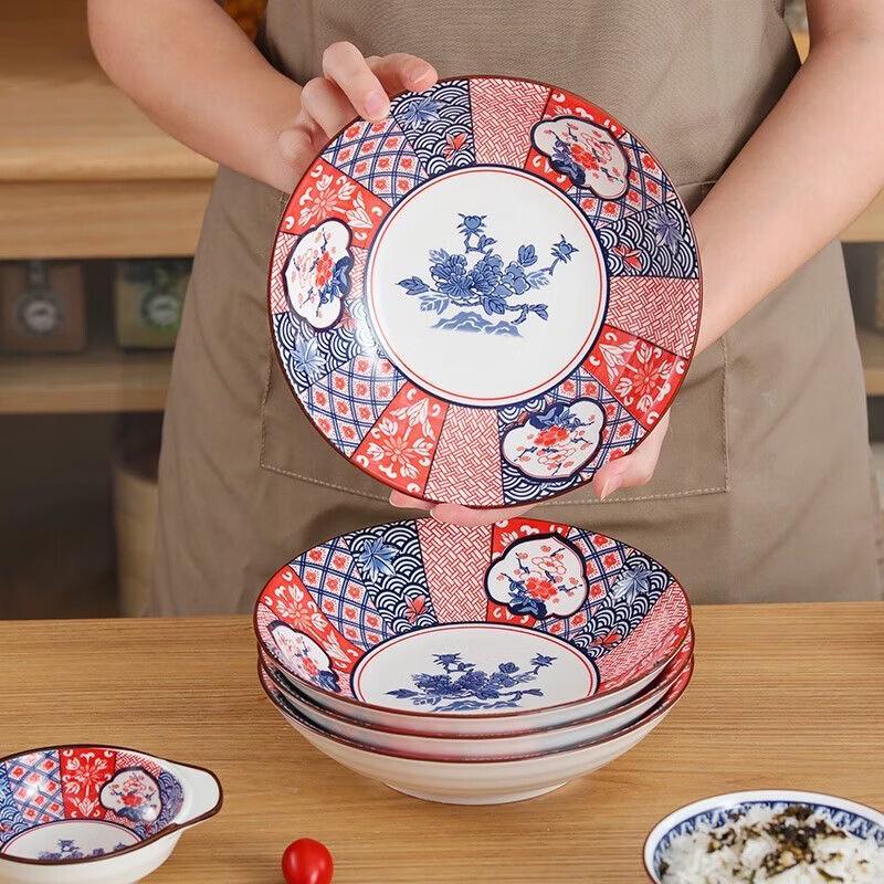 Chuanqi Japanese Underglaze 7-Inch Ceramic Dinner Plates (Set of 4)
Chuanqi Japanese Underglaze 7-Inch Ceramic Dinner Plates (Set of 4)