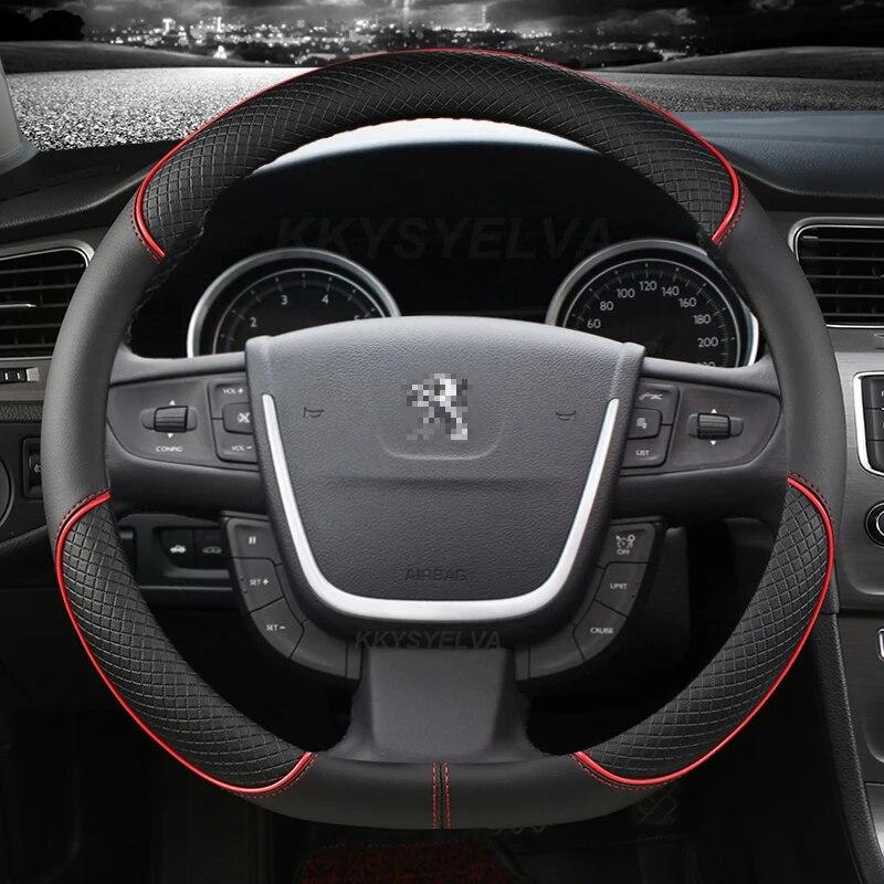Для Peugeot 508 2011 2012-2017 2018 508 SW 2011-2018 автомобильный чехол на руль из микрофибры кожа D-образная форма автоаксессуары
Для Peugeot 508 2011 2012-2017 2018 508 SW 2011-2018 автомобильный чехол на руль из микрофибры кожа D-образная форма автоаксессуары