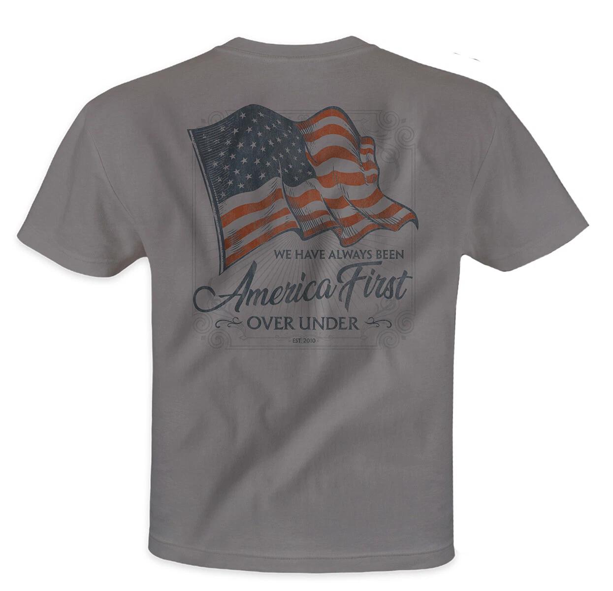 Over Under America First Short Sleeve T-Shirt L
Over Under America First Short Sleeve T-Shirt L