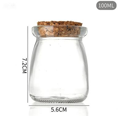 Pudding Milk Yogurt Sealed Vial Reusable Transparent Cork Stopper Glass Bottle Home Decoration Tool Storage Subpackage Container 20pcs
Pudding Milk Yogurt Sealed Vial Reusable Transparent Cork Stopper Glass Bottle Home Decoration Tool Storage Subpackage Container 20pcs