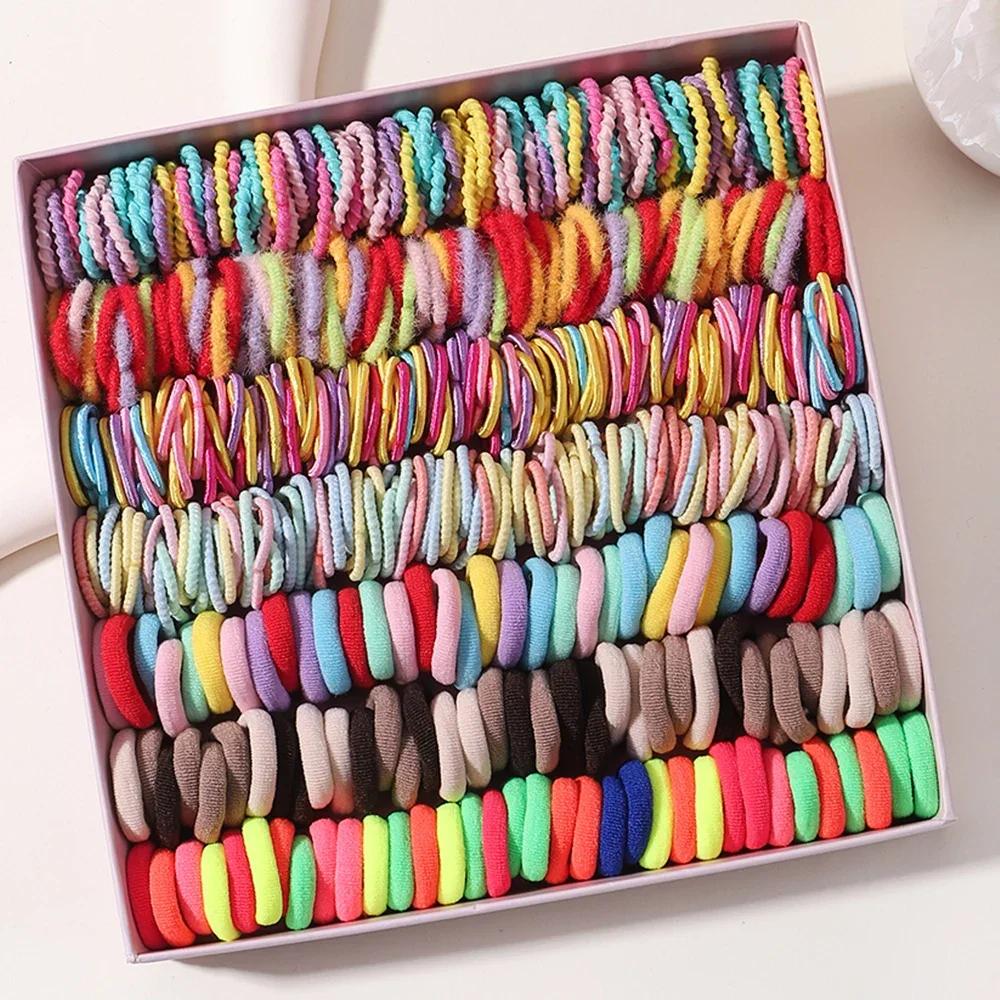 Girls Colorful Hair Bands Set Nylon Elastic Rubber Band Children Ponytail Holder Scrunchies Kids Hair Accessories
Girls Colorful Hair Bands Set Nylon Elastic Rubber Band Children Ponytail Holder Scrunchies Kids Hair Accessories