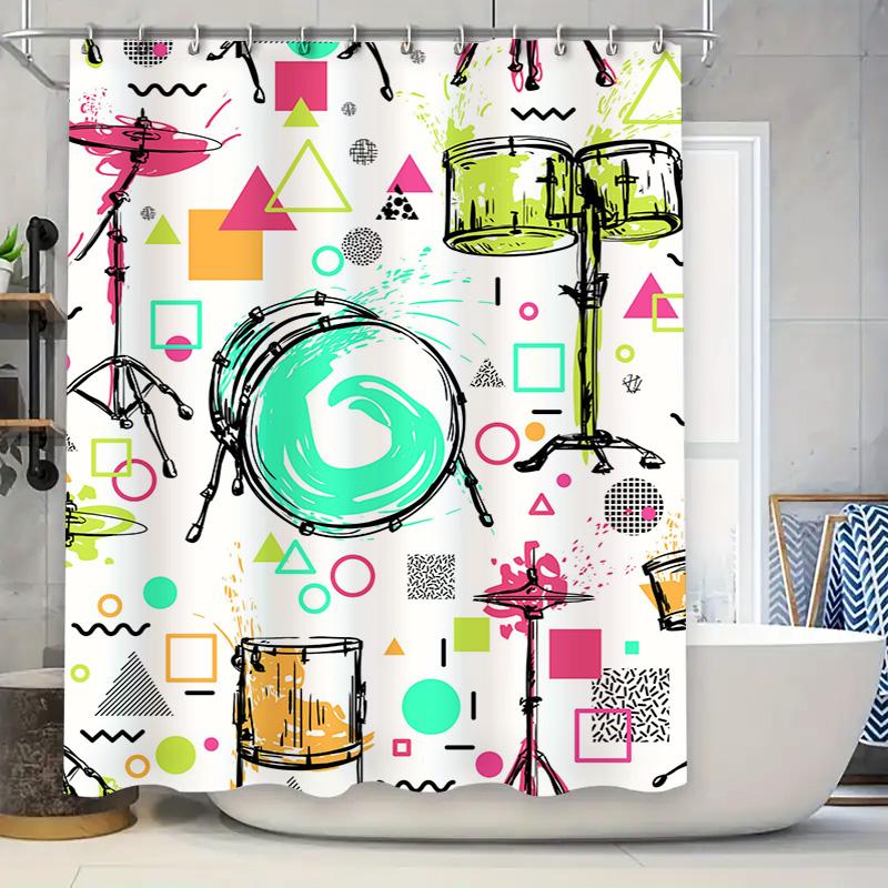 Modern Decorative Brick Pattern Shower Curtain Waterproof Home Bathroom Decoration Pink Leaves Print Polyester Fabric Size 180X2 W60H190(CM)-1 Pcs
Modern Decorative Brick Pattern Shower Curtain Waterproof Home Bathroom Decoration Pink Leaves Print Polyester Fabric Size 180X2 W60H190(CM)-1 Pcs