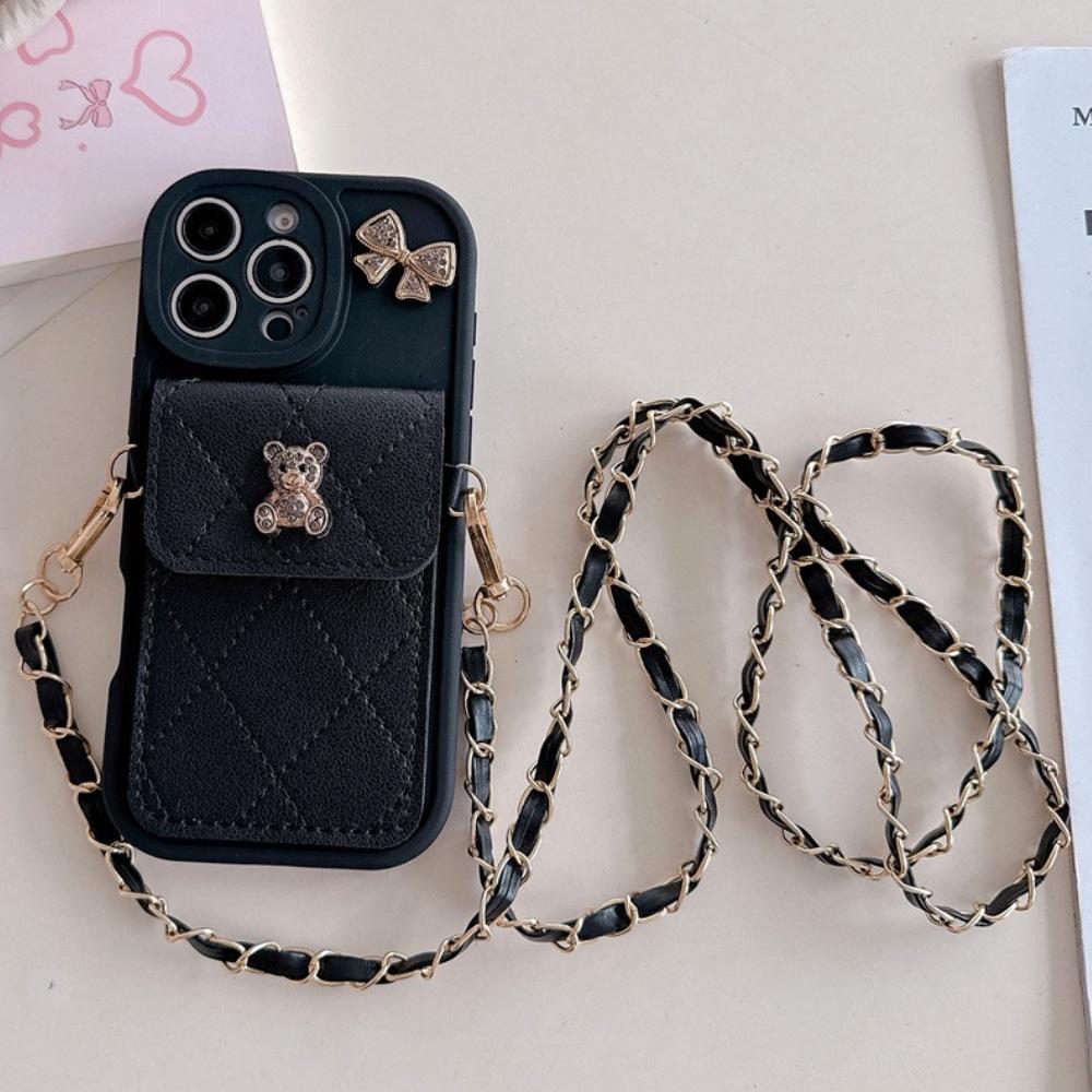 3D Милый Кошелек-Держатель для Карт в Виде Медведя Кроссбоди Шнурок Чехол для Телефона Для iPhone 16 Pro Max 14 12 11 13 15 Plus X XS SE 2020 2022 6 7 8 iPhone 14 Pro Max чёрный
3D Милый Кошелек-Держатель для Карт в Виде Медведя Кроссбоди Шнурок Чехол для Телефона Для iPhone 16 Pro Max 14 12 11 13 15 Plus X XS SE 2020 2022 6 7 8 iPhone 14 Pro Max чёрный