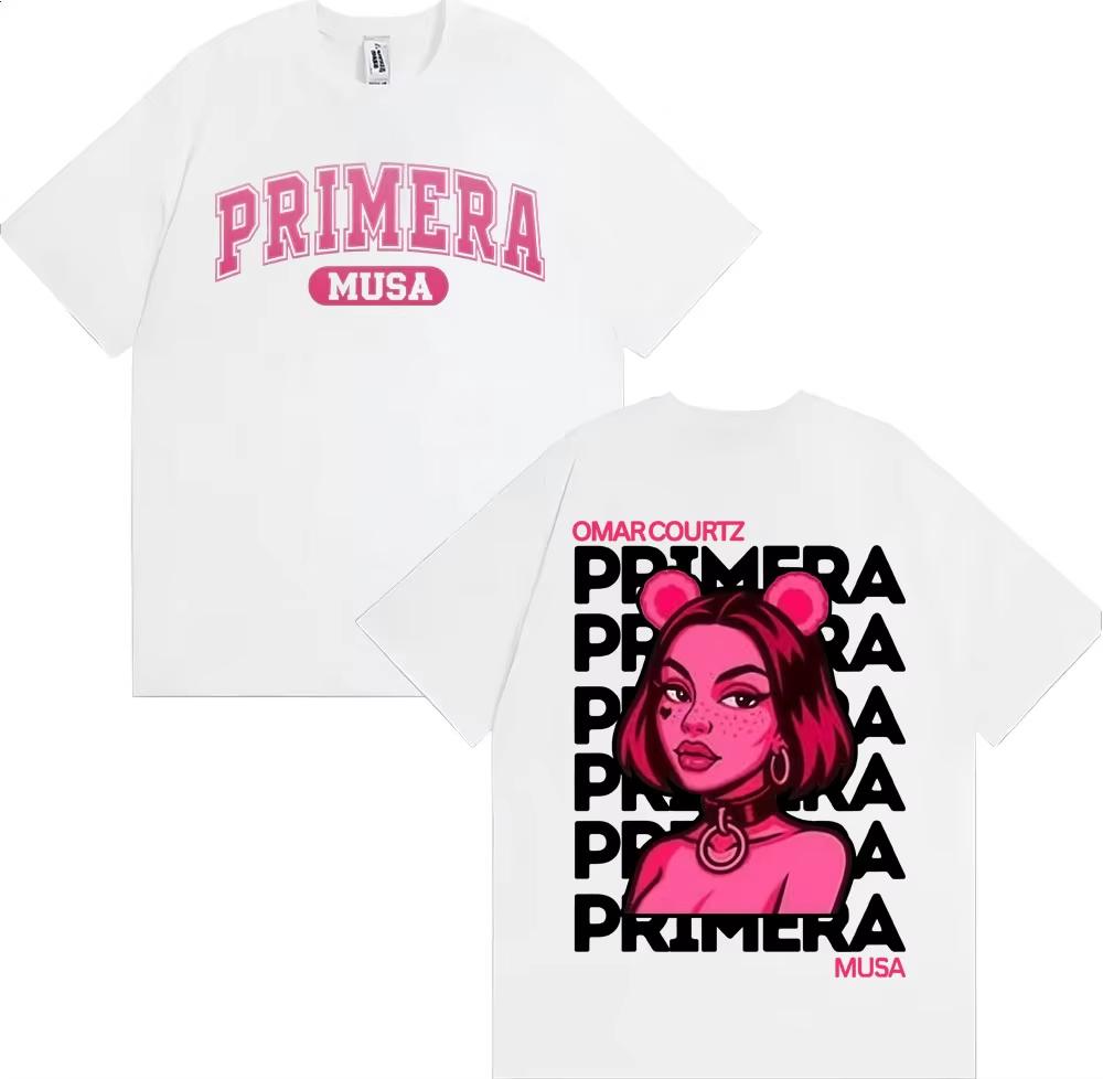 Rapper Omar Courtz Primera Musa World Tour T-shirts Men Women Clothing Fashion Aesthetic T Shirt 100% Cotton Short Sleeve Tshirt S
Rapper Omar Courtz Primera Musa World Tour T-shirts Men Women Clothing Fashion Aesthetic T Shirt 100% Cotton Short Sleeve Tshirt S