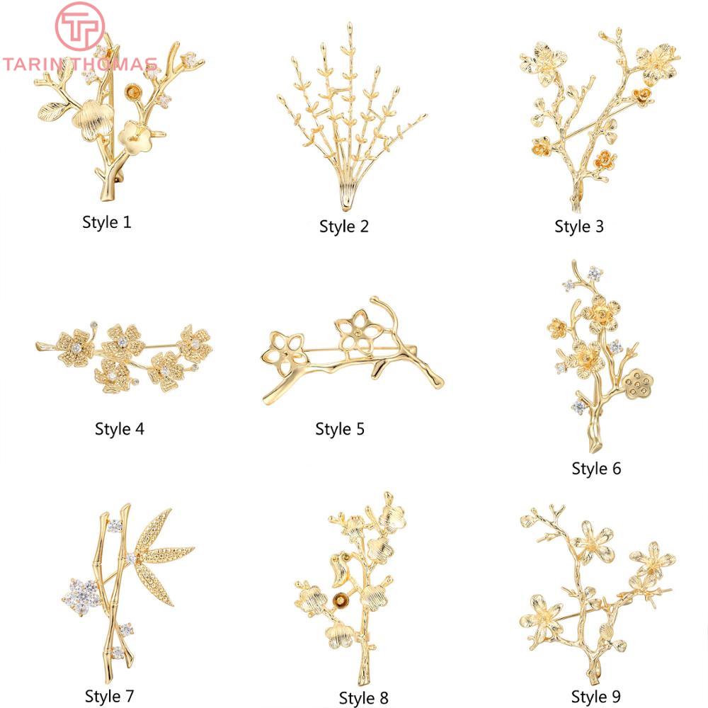 (3419)2PCS 30x33MM 24K Gold Color Plated Brass with Zircon Tree Brooch High Quality DIY Jewelry Making Findings Accessories
(3419)2PCS 30x33MM 24K Gold Color Plated Brass with Zircon Tree Brooch High Quality DIY Jewelry Making Findings Accessories