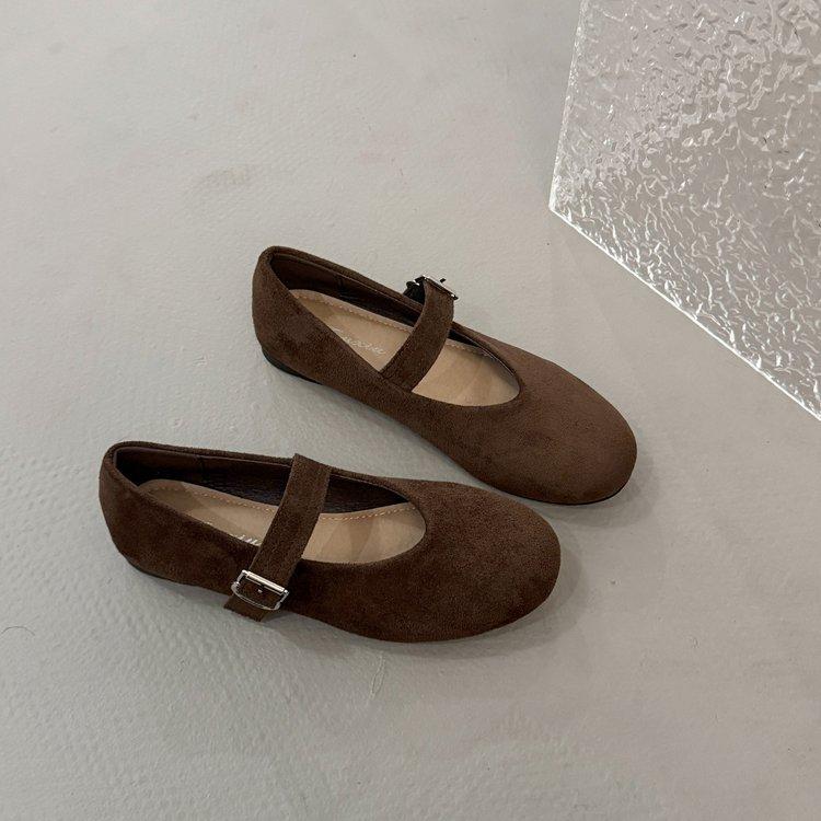 Soft leather version~ retro round head night breeze one-word buckle with Mary Jane shoes versatile commuter casual ballet single shoes women 39 кофейный
Soft leather version~ retro round head night breeze one-word buckle with Mary Jane shoes versatile commuter casual ballet single shoes women 39 кофейный