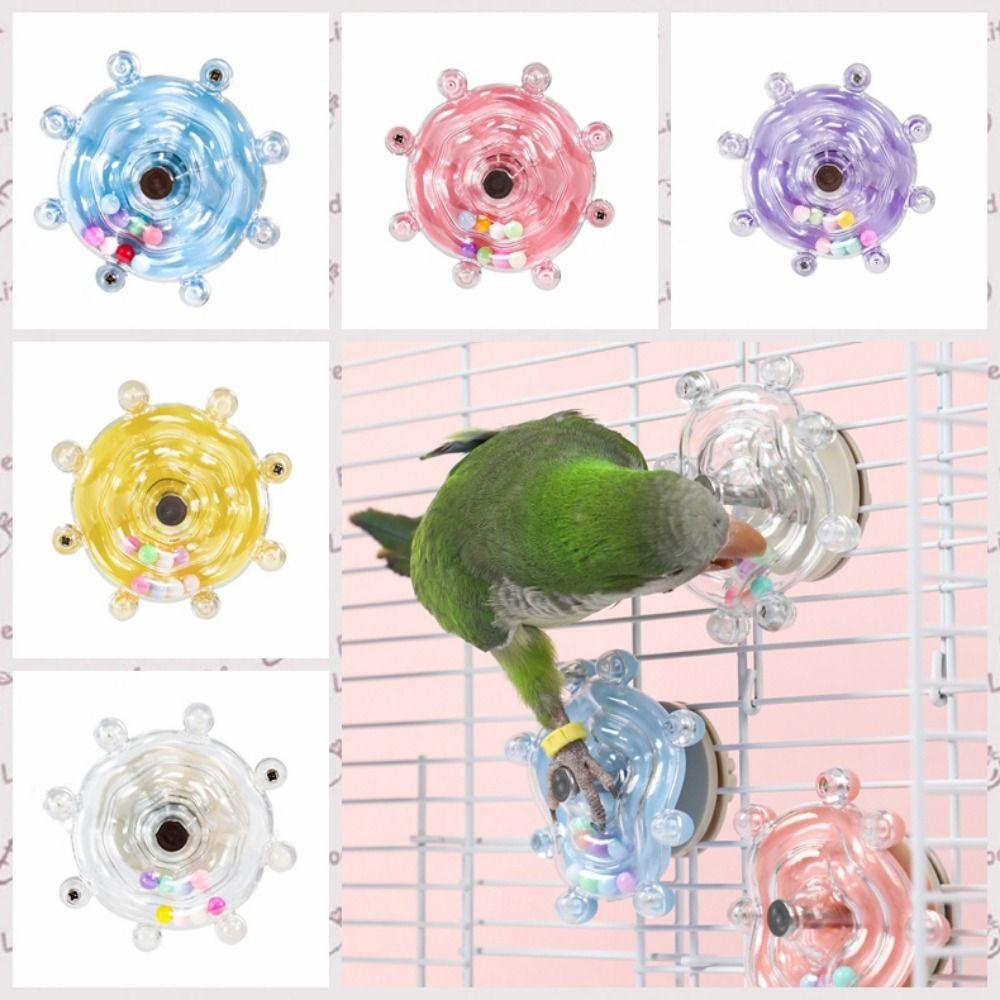 Plastic Bird Turntable Hang Toys Wall Mounted Parrot Ferris Wheel Toy Bird Cage рожевий
Plastic Bird Turntable Hang Toys Wall Mounted Parrot Ferris Wheel Toy Bird Cage рожевий