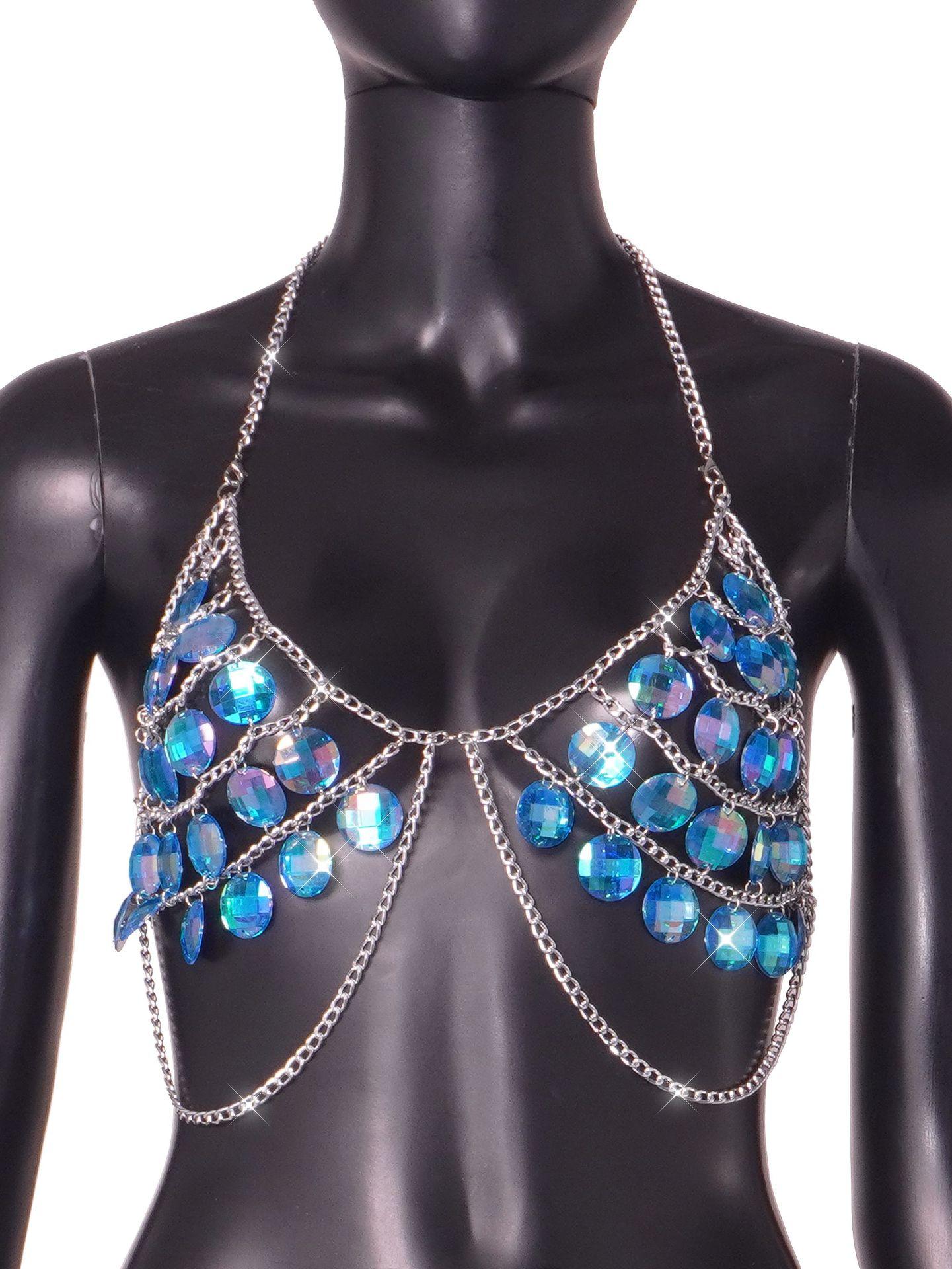 Новые аксессуары Пляжная универсальная нагрудная цепочка ожерелье модная сексуальная подтяжка для чулок цепочка для тела X сексуальная одежда one size fits all синий
Новые аксессуары Пляжная универсальная нагрудная цепочка ожерелье модная сексуальная подтяжка для чулок цепочка для тела X сексуальная одежда one size fits all синий