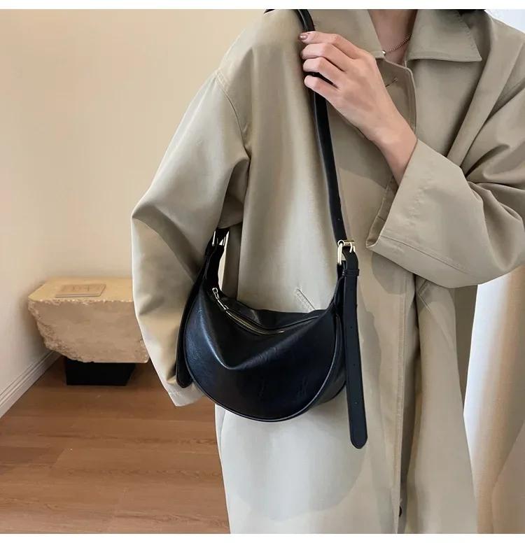 Large Capacity Luxury Handbags Crossbody Bags for Women Solid Soft Shoulder bags Female Casual Travel Hobos bag Vintage Sac New чёрный
Large Capacity Luxury Handbags Crossbody Bags for Women Solid Soft Shoulder bags Female Casual Travel Hobos bag Vintage Sac New чёрный