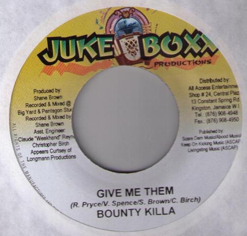 7-дюймовая пластинка BOUNTY KILLER / JAGWA - Give Me Them / Mi Have It Yah NONE Juke Boxx Produ 2004 Ямайка Регги, Ска и Даб Б/У
7-дюймовая пластинка BOUNTY KILLER / JAGWA - Give Me Them / Mi Have It Yah NONE Juke Boxx Produ 2004 Ямайка Регги, Ска и Даб Б/У