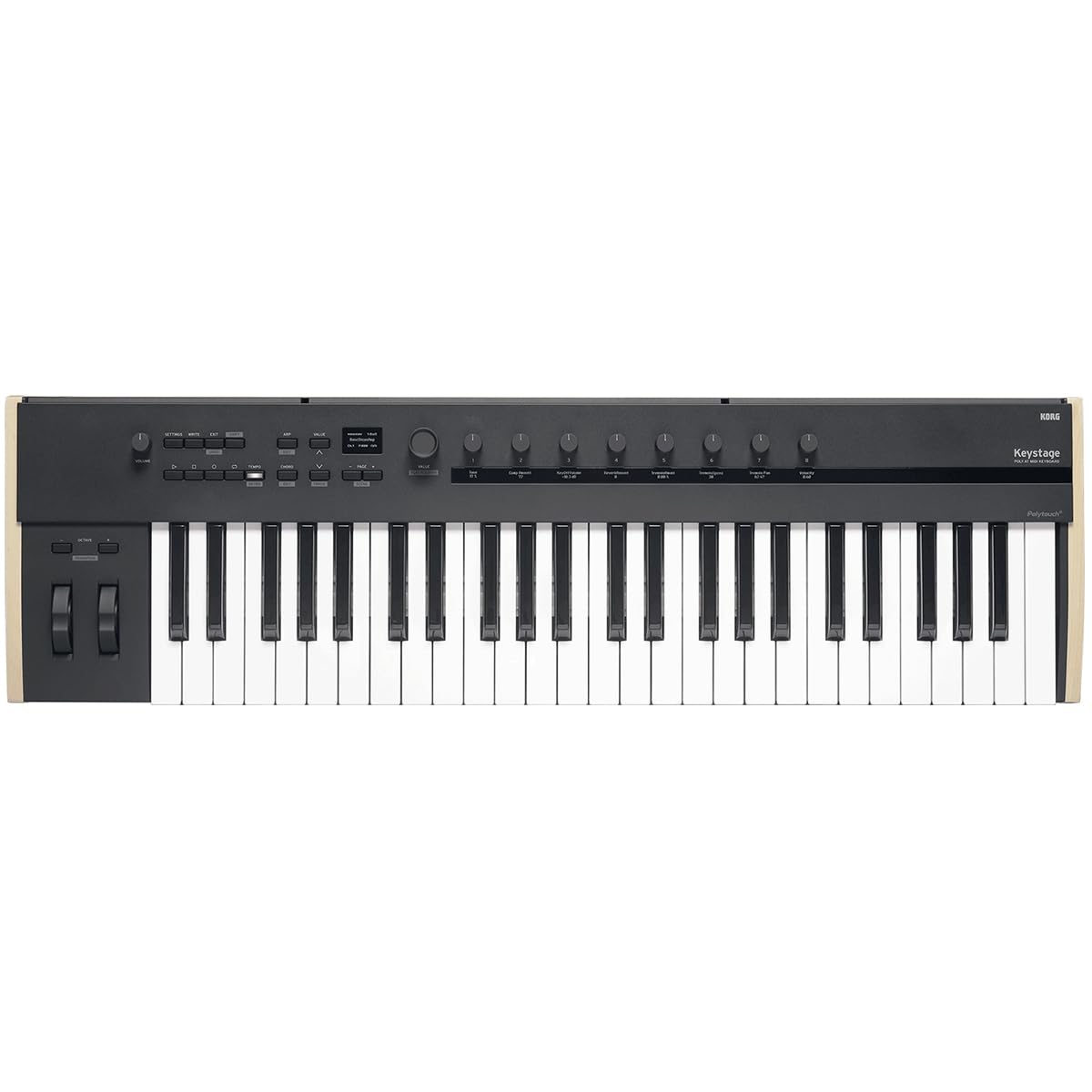 KORG Poly Aftertouch MIDI Controller Keystage-49 MIDI2.0 Property Exchange Equipped
KORG Poly Aftertouch MIDI Controller Keystage-49 MIDI2.0 Property Exchange Equipped