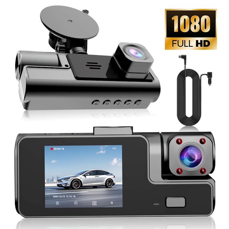 1080P Dashcam Car Dvr Dual 1080P Dash Cam Support 720P Inside Camera Night Vision Universal Automotive Black Box None
1080P Dashcam Car Dvr Dual 1080P Dash Cam Support 720P Inside Camera Night Vision Universal Automotive Black Box None
