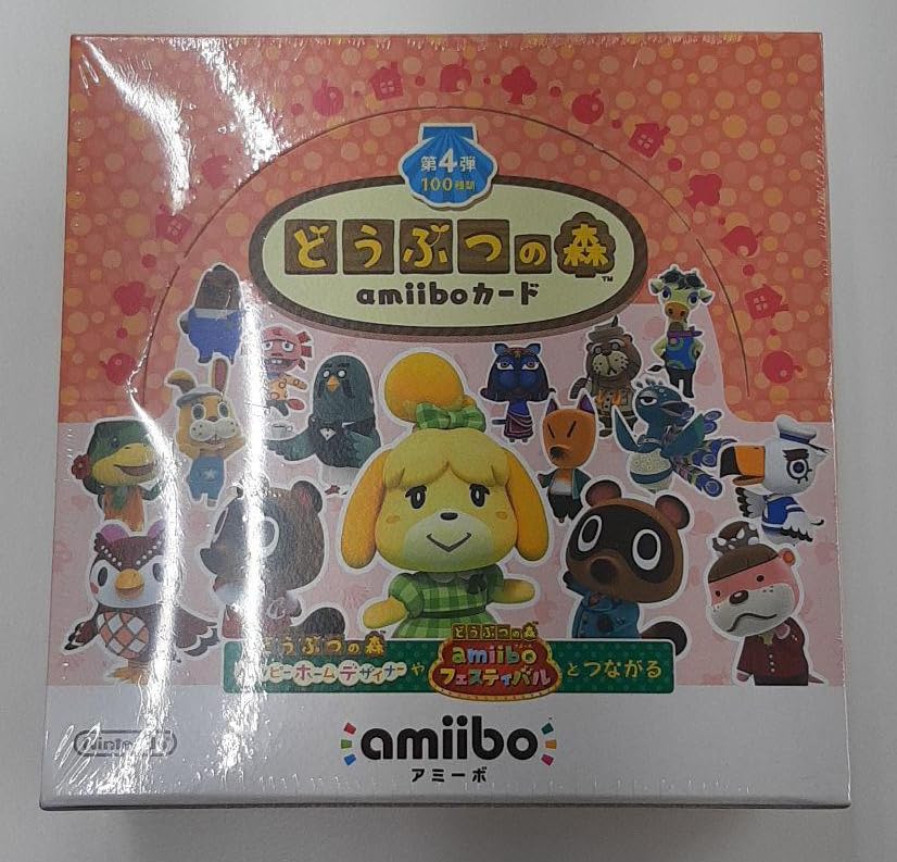 Карточка amiibo Animal Crossing 4 1BOX Shrink включена в комплект Карточка Amiibo Vol. (50 упаковок) (нераспечатанный)
Карточка amiibo Animal Crossing 4 1BOX Shrink включена в комплект Карточка Amiibo Vol. (50 упаковок) (нераспечатанный)