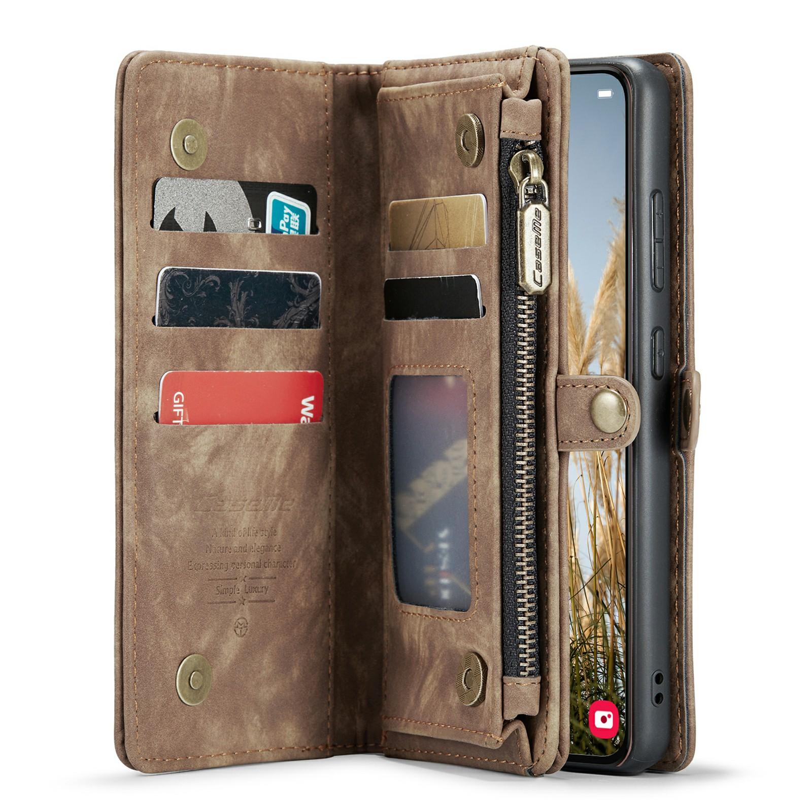 For Samsung Galaxy S24+ Phone Cases CASEME Leather Cover with Detachable Wallet and Strap Black
For Samsung Galaxy S24+ Phone Cases CASEME Leather Cover with Detachable Wallet and Strap Black