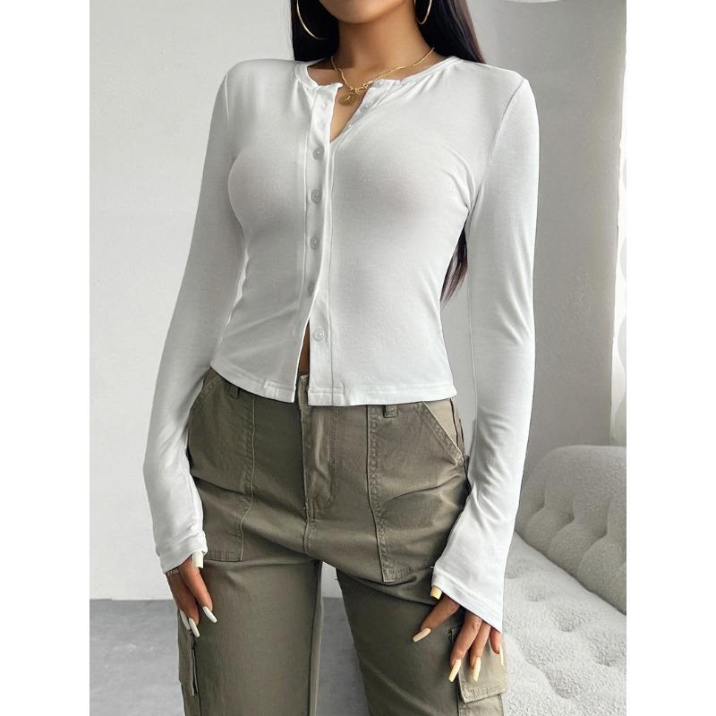 DAFIFY Женские модные повседневные весенне-осенние однотонные блузки и рубашки с v-образным вырезом и длинным рукавом с принтом XXL белый
DAFIFY Женские модные повседневные весенне-осенние однотонные блузки и рубашки с v-образным вырезом и длинным рукавом с принтом XXL белый